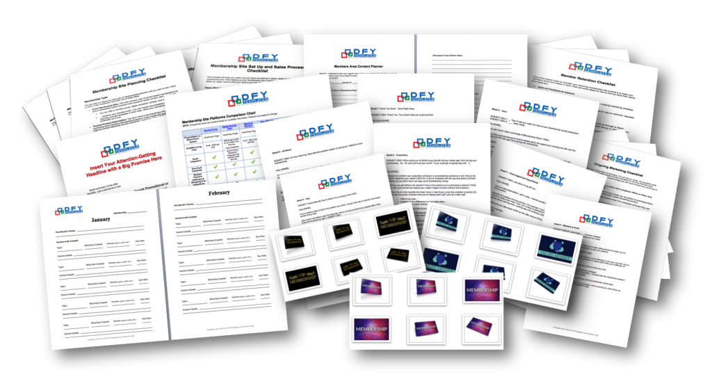 Membership Site Templates