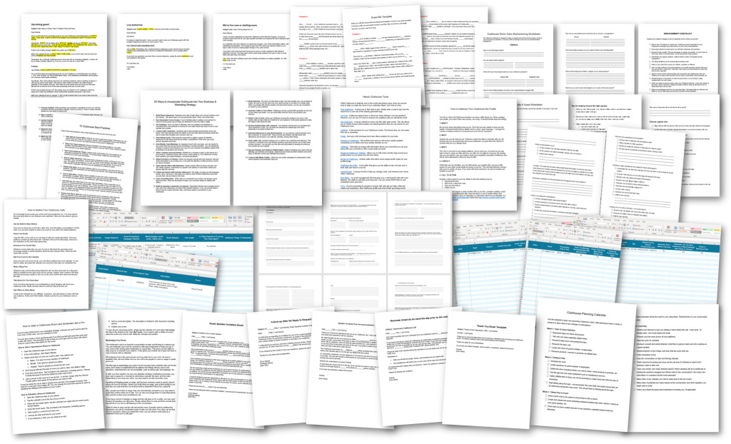 Clubhouse PLR DFYTemplates